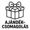 ajándek csomagolás